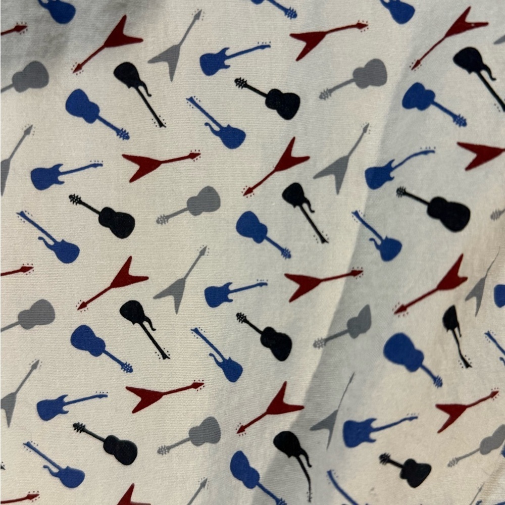 Ben Sherman White Shirt with Multicolor Pattern - Picture 7 of 8